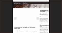 Desktop Screenshot of knightofnz.co.nz